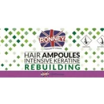 Ronney Hair Ampoules Intensive Keratine Rebuilding Ampułki do włosów z keratyną