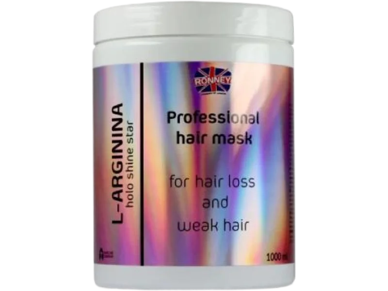 RONNEY Holo Shine Star L-Arginina Professional Hair Mask, maska
