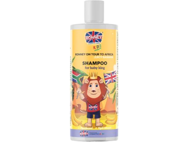RONNEY KIDS Szampon do włosów o bananowym zapachu