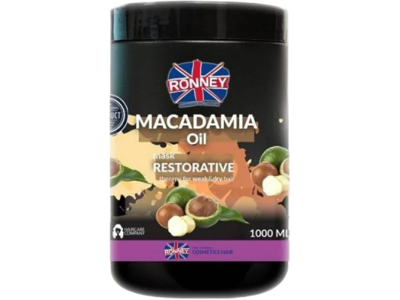 RONNEY Maska wzmacniająca – olej macadamia