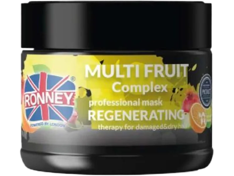 RONNEY Multi Fruit Complex Owocowa regenerująca maska do włosów zniszczonych i suchych
