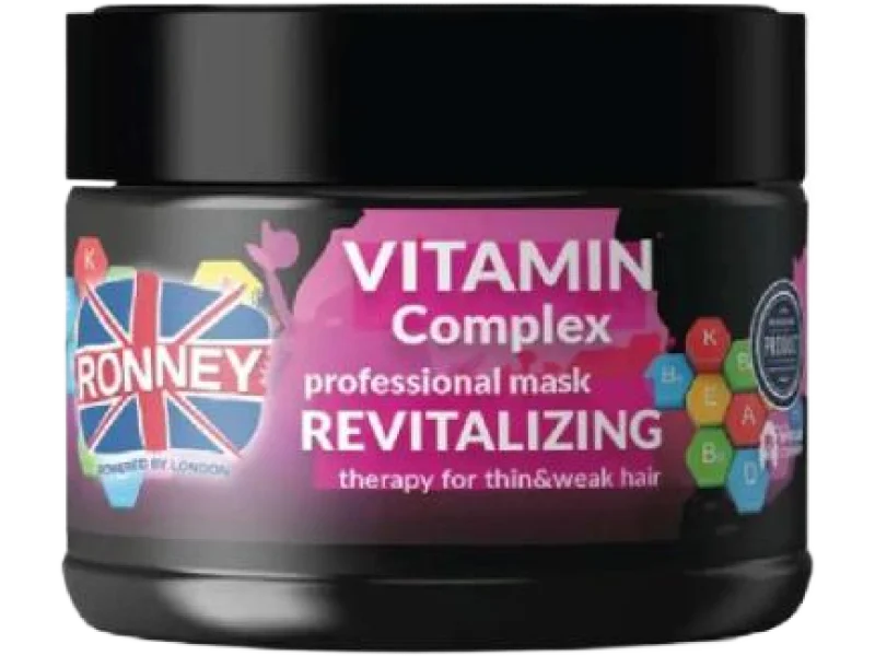 RONNEY Vitamin Complex Rewitalizująca maska do włosów cienkich oraz osłabionych z kompleksem witamin
