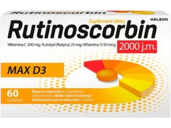 Rutinoscorbin Max D3, tabletki