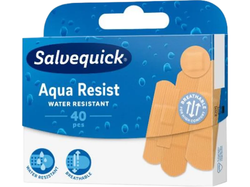 SALVEQUICK Plastry Wodoodporne Aqua Resist