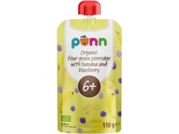 Zdjęcie produktu SALVEST PÕNN BIO Banan z jagodami i płatkami zbóż, mus