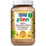 SALVEST PÕNN BIO kaszka pełnoziarnista z bananem i czarną porzeczką