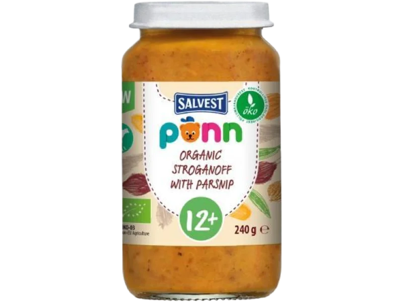 SALVEST PÕNN BIO Stroganoff wołowy z pasternakiem