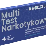 SAM SIĘ ZBADAJ MultiTest Narkotykowy z moczu 6w1, test diagnostyczny