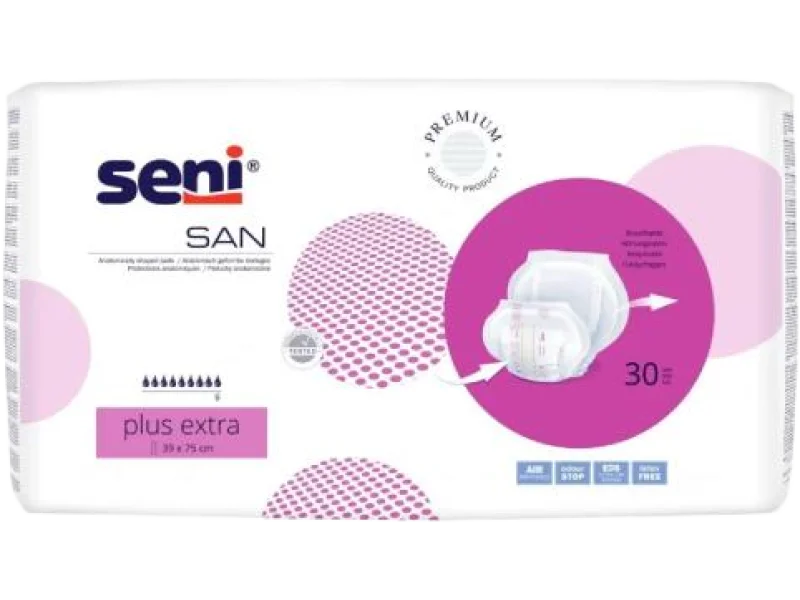 SAN SENI PLUS EXTRA Pieluchy anatomiczne