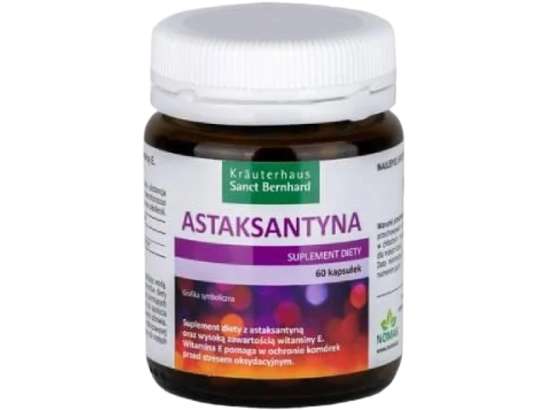 Sanct Bernhard Astaksantyna, kapsułki miękkie, 8 mg