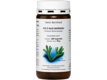 Zdjęcie produktu SANCT BERNHARD Jod z Algi Morskiej, kapsułki, 100 µg