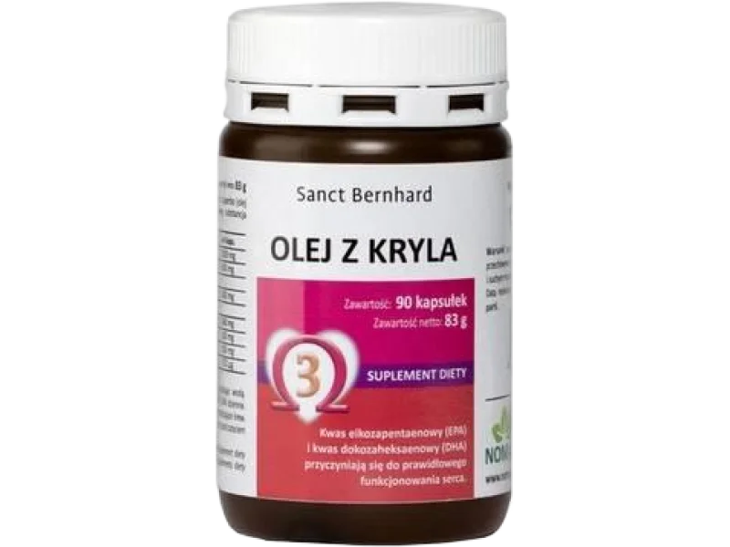 SANCT BERNHARD Olej Z Kryla, kapsułki