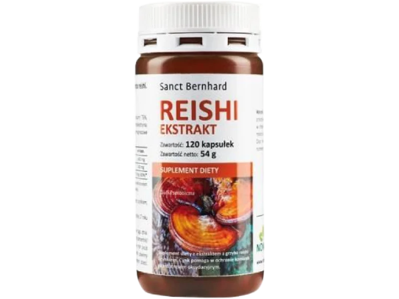 SANCT BERNHARD Reishi ekstrakt, kapsułki, 350 mg