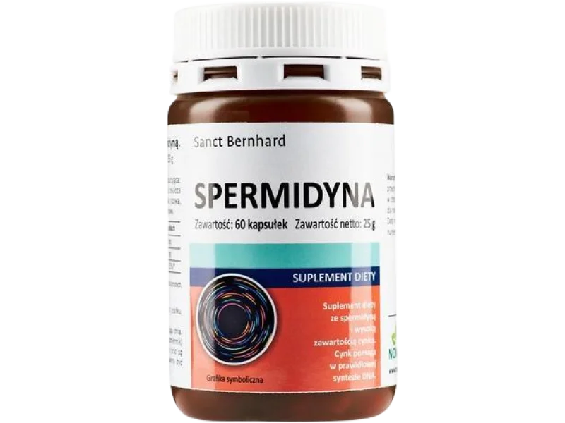 Sanct Bernhard Spermidyna KRÓTKA DATA 05.09.2025, kapsułki, 0,6 mg