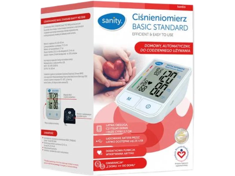 SANITY Ciśnieniomierz naramienny Basic Standard MD 5940