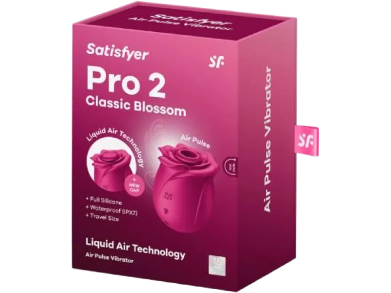 SATISFYER PRO 2 Classic Blossom Liquid Air Technology, sprzęt medyczny