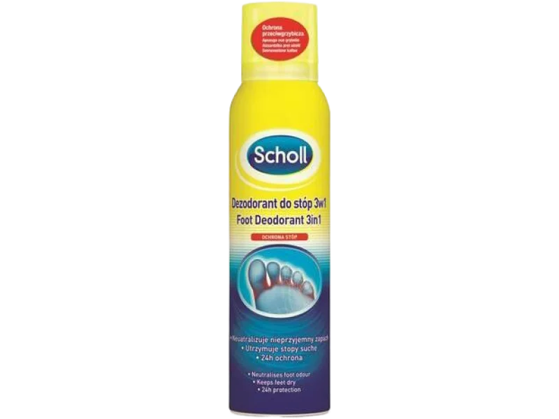 SCHOLL Dezodorant do stóp “3 w 1”, aerozol