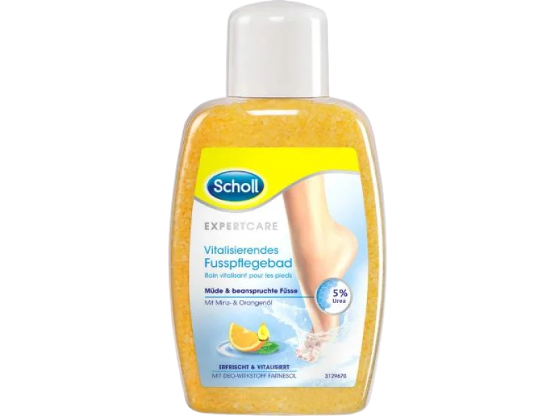 SCHOLL Expert Care Rewitalizująca sól do kąpieli stóp, sól lecznicza