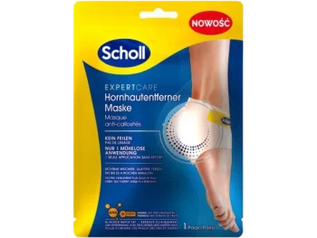 Zdjęcie produktu SCHOLL Expert Care złuszczająca maska na pięty z kwasami AHA