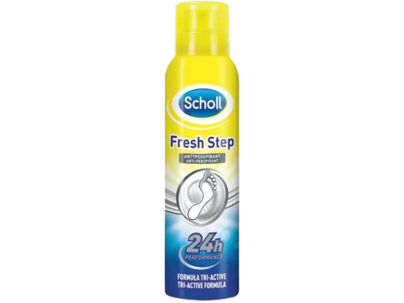 SCHOLL FRESH STEP Anty-perspirant Formuła Tri-Active, spray
