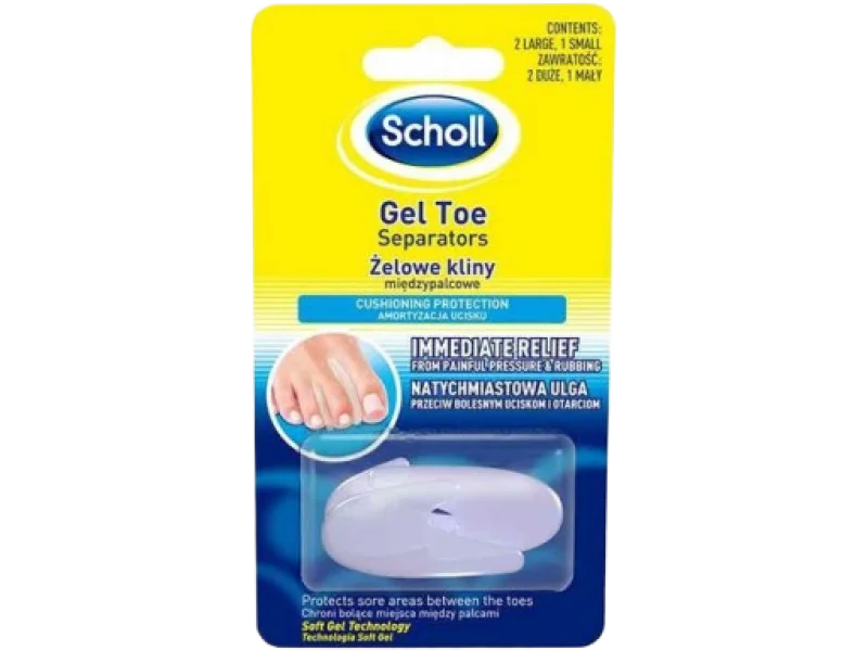 SCHOLL GELACTIV Kliny międzypalcowe, sprzęt medyczny