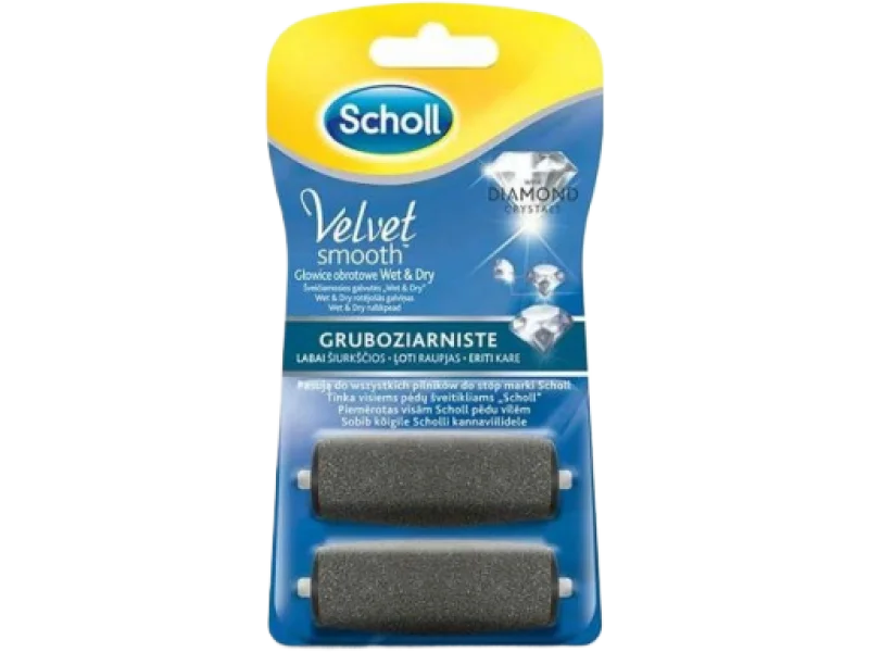 SCHOLL VELVET SMOOTH Gruboziarnista Głowica, sprzęt medyczny