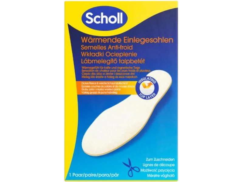 Scholl Wkładki do butów Ocieplenie