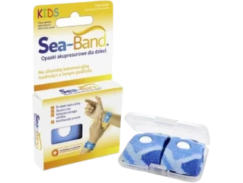 Zdjęcie produktu SEA-BAND opaski akupresurowe przeciw mdłościom dla dzieci, opaska