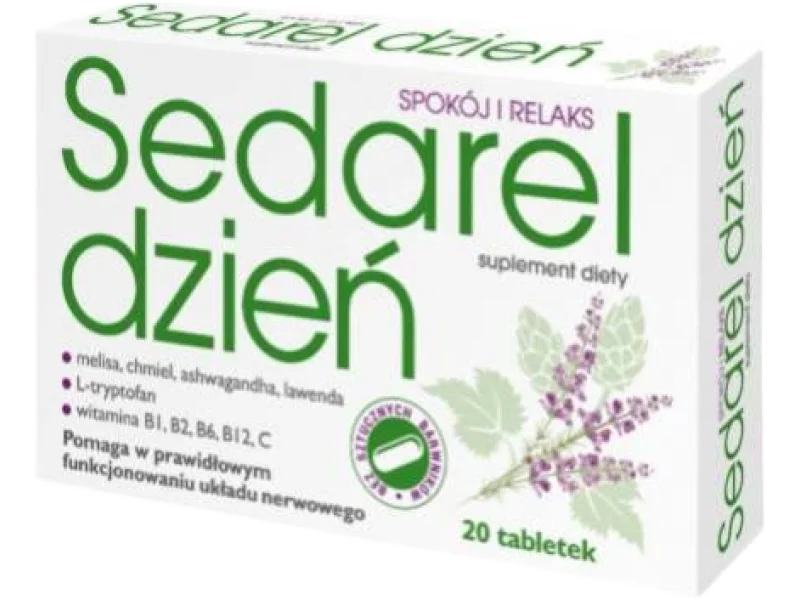 Sedarel DZIEŃ, tabletki powlekane