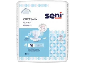 Zdjęcie produktu SENI OPTIMA SUPER MEDIUM Pieluchomajtki z pasem biodrowym