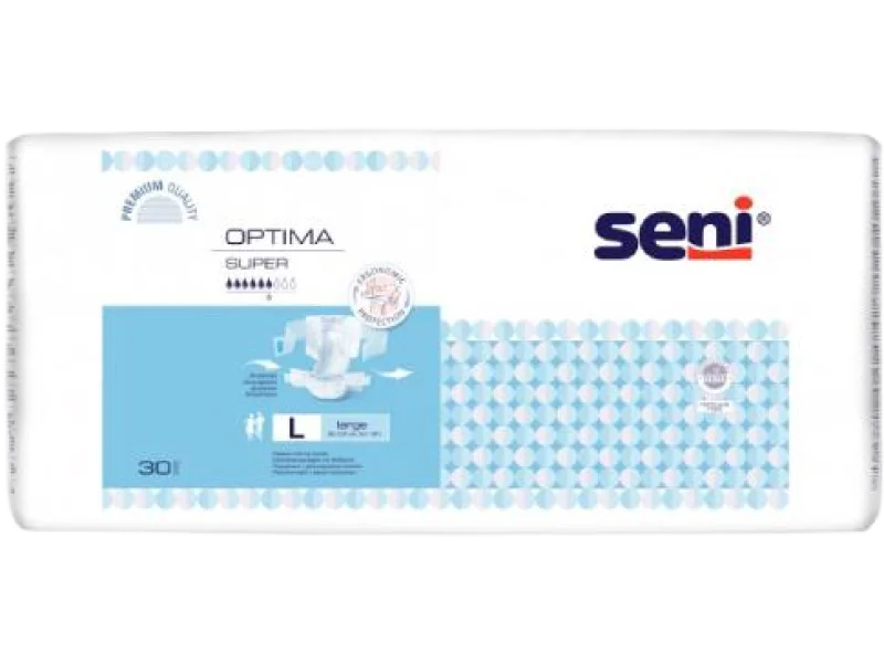 SENI OPTIMA SUPER Pieluchomajtki z pasem biodrowym
