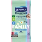 SEPTONA Dermasoft Family Nawilżane chusteczki z rumiankiem
