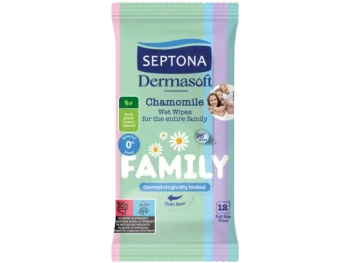 Zdjęcie produktu SEPTONA Dermasoft Family Nawilżane chusteczki z rumiankiem