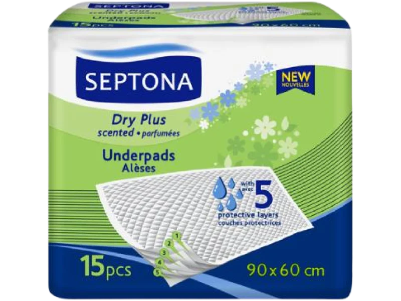 SEPTONA Dry Plus Podkłady higieniczne zapachowe