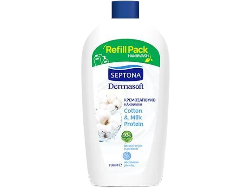 Septona Mydło w płynie Cotton & Milk Protein