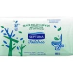 SEPTONA Nawilżany papier toaletowy, chusteczki