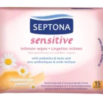 SEPTONA Sensitive Chusteczki nawilżane do higieny intymnej
