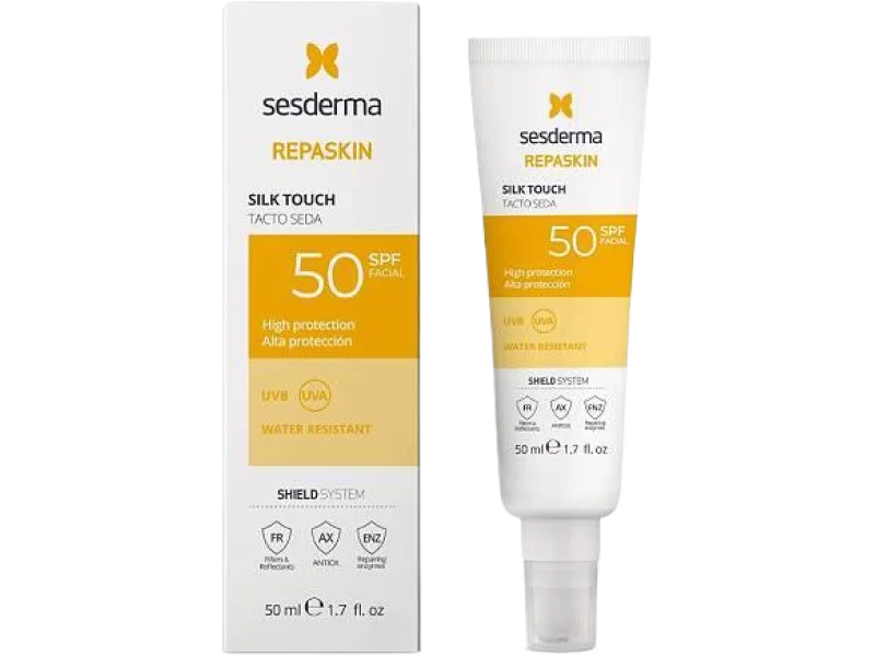 Sesderma Repaskin Silk Touch Jedwabisty krem ochronny SPF 50