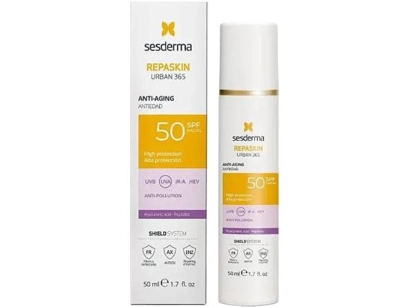 Sesderma Repaskin Urban 365 Filtr przeciwsłoneczny do pielęgnacji, krem