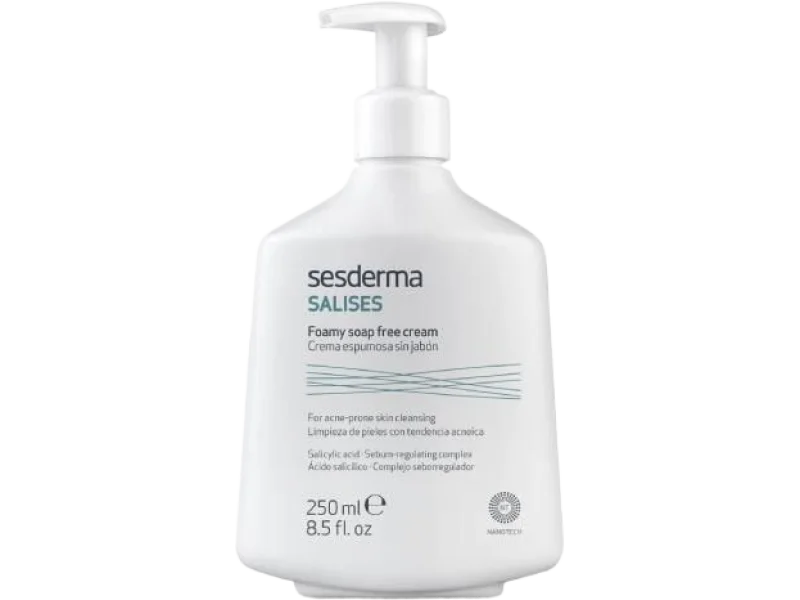 SESDERMA SALISES Żel oczyszczający bez mydła, żel