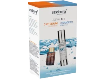 Zdjęcie produktu SESDERMA Zestaw C-Vit Serum liposomowe + Hidraderm Hyal krem