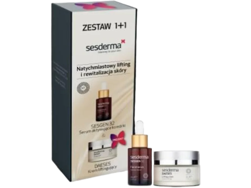 Sesderma Zestaw Sesgen 32 Serum aktywujące komórki + Daeses Krem liftingujący, serum,krem