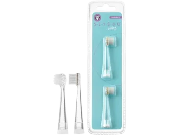 Zdjęcie produktu SEYSSO Baby Penguin Newborn końcówki do szczoteczki sonicznej dla dzieci 0-18 miesięcy, końcówka wymienna
