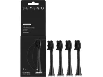 Zdjęcie produktu SEYSSO Carbon Professional Końcówki wymienne do szczoteczki sonicznej, sprzęt medyczny