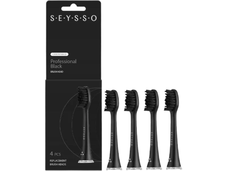 SEYSSO Carbon Professional Końcówki wymienne do szczoteczki sonicznej, sprzęt medyczny