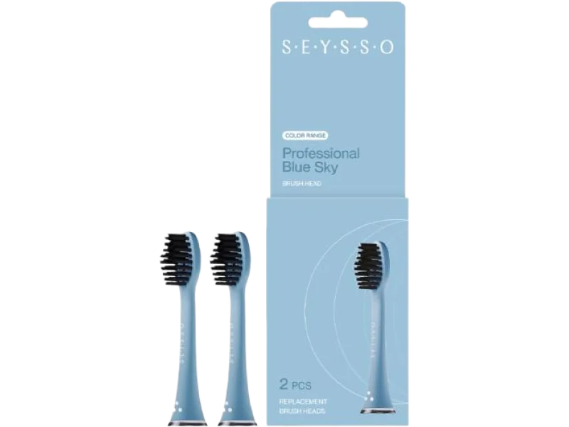 SEYSSO Color Professional Blue Sky Końcówki wymienne do szczoteczki sonicznej, sprzęt medyczny
