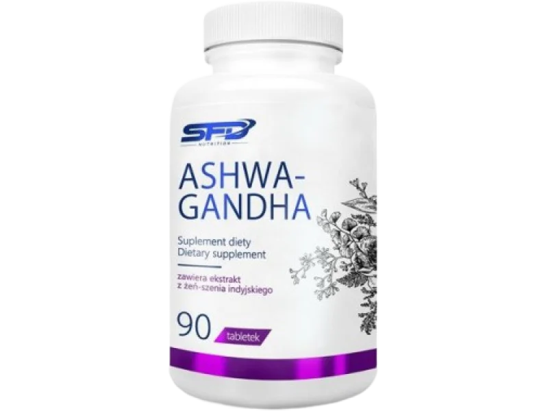 SFD Ashwagandha ekstrakt z żeń-szenia indyjskiego, tabletki, 300 mg