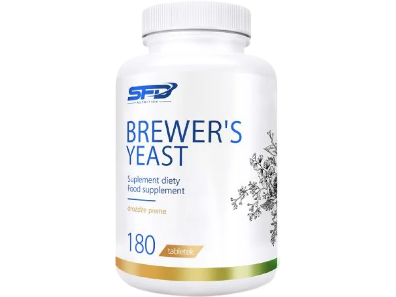 SFD Brewers Yeast Drożdże piwne, tabletki, 1500 mg