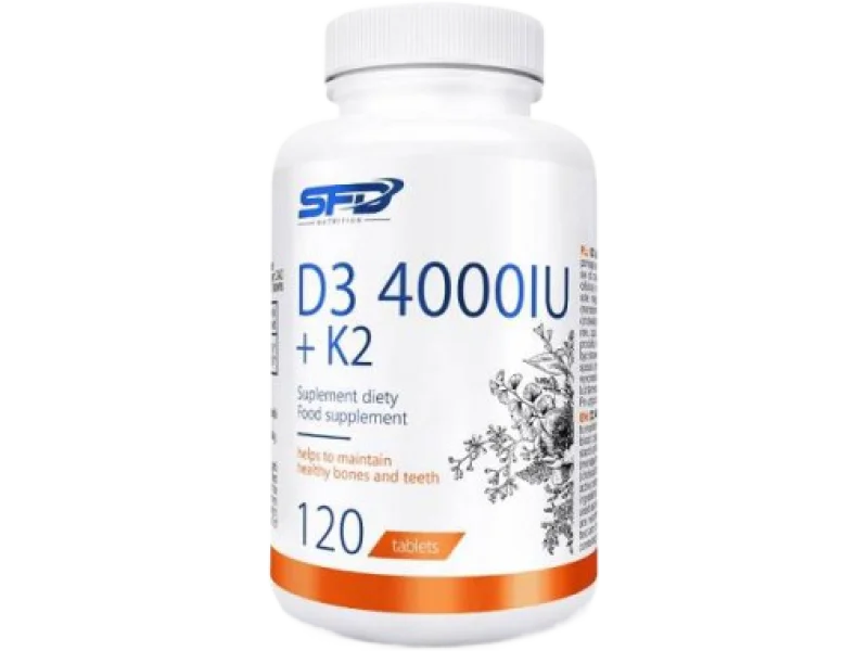 SFD D3 4000IU+K2, tabletki
