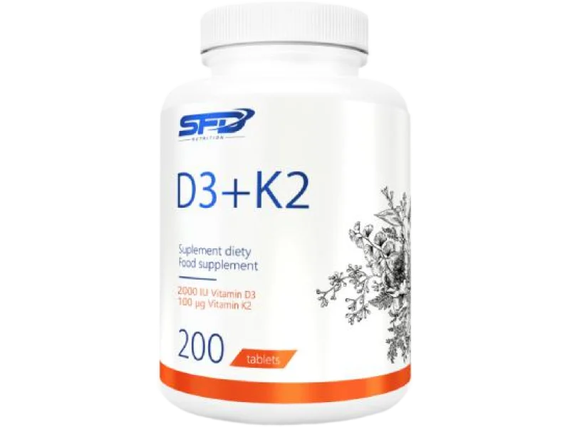 SFD D3 + K2, tabletki, 50 µg + 100 µg